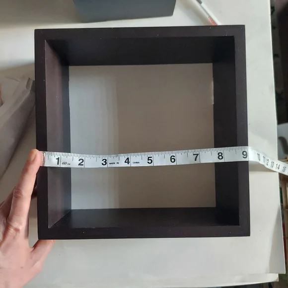 NWOT shadow boxes or cube display shelves - comes with screws, etc - Picture 4 of 10